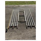 Aluminum fold up ramps