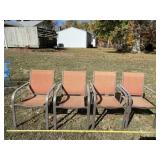 4 patio chairs