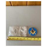 Masonic Lodge peel and stick emblem