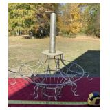 Hanging pot and pan holder