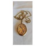 Oval GF Locket Signed