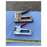 Craftsman and other brand staplers