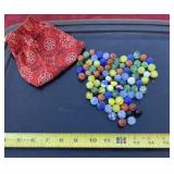 Bag with all marbles