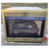 Gas fireplace 38 wide x 15.5 deep x 32 1/4 tall