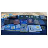 Old books including A Little Holden Book Fire