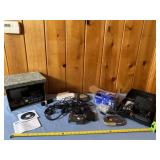 Net gear router, Kodak camera, chargers, electric