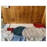 Table Doileys, runner and decorative place mats