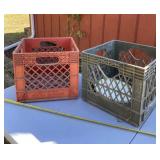 Two crates
