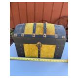 Camel Back  Handmade wood chest