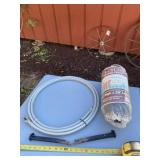 Cable style 600 volt wire, tent stakes and new