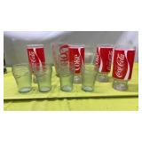 Vtg Coca-Cola Glasses