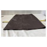 Jaclyn Smith Brown Leather Pencil Skirt Size 16-