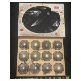 12 Shiny Brite Christmas Ornaments