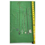 Silver Toned Necklaces & Charms