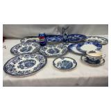 Vintage Royal Staffordshire Blue "Tonquin" by