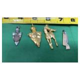 Pendants-Arrowheads, Horse, Gun