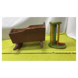 Vintage Playskool  Wooden Toy Ball Game 1950s