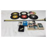 Elvis Necklace, Cards, Various Artists 45s