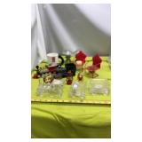 Fifth Ave Crystal Tea Light Holder Train set,