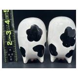 1994 Loomco Ceramic Cow Utter S&P Shakers