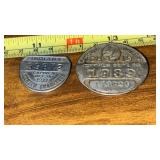 Ohio Registered Chauffeur license badge from