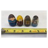 4 HASBRO WEEBLES
