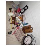 Large Wall Clocks, Avon Hen on Basket, Strainer