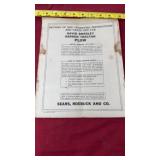 Sears David Bradley Garden Tractor Plow, Setting