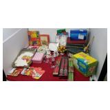 Knickknacks,  cards Valentine cards, flushing ash