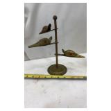 1930s-40s Brass Glove/Jewelry Stand Bird