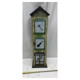 Hand-Painted Wood CD Storage Tower