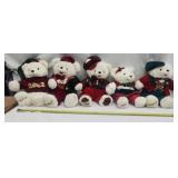 1995, 1996, 1997, 1998, 2002 Holiday Bears