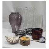 Home Decor  Hurricane Lamps With Tote