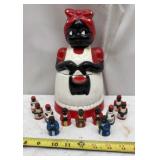 BLACK AMERICANA MAMMY CERAMIC COOKIE