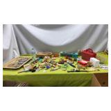 Boom box, Sewing Kit, TV Tray, Toy Guns, Toys and