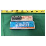 Harmonicas W/ Original Boxes-Marine Band &