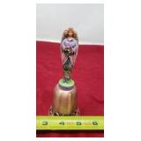 Jim Shore Heartwood Creek Bell, 5 inches tall