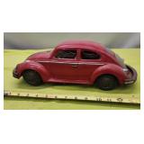 1960s Bandai VW Beetle Tin Toy: Visible