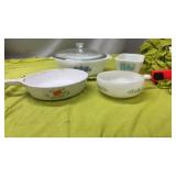 Vtg Anchor Hocking Casserole Dish, Pyrex ï¿½