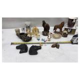 Home Decor-Mini Blown Glass Birds, Ceramic Hens,