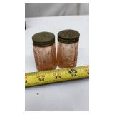 Federal Sharon Rose Salt & Pepper Shakers | Pink