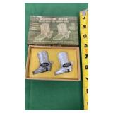 Western Boot Metal Salt ï¿½ Pepper Sbakers w/