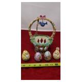 Jim Shore Heartwood Creek,  Basket Full Of