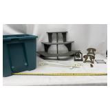 Tote w/ Antique Art Nouveau Expandable Book