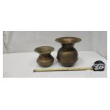 Redskin Brand Chewing Tabacco Brass Spittoon