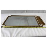 Magnolia Home Hartley Weathered Brown Mirror By