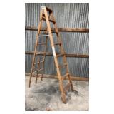 8ft Holland Nice Wooden Step Ladder
