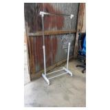 Adjustable Clothes Rack on Wheels