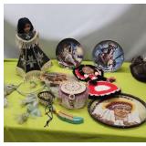 American Indian  Collector Plates & More