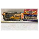 Hummer Radio Control toy, Micro Machines NOS